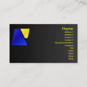 Trapezoid Profile Card