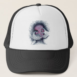 Trapped Emotions – Surreal Abstract Art T-shirt De Trucker Hat