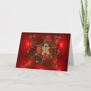 Trapped Gingerbread Holiday Card
