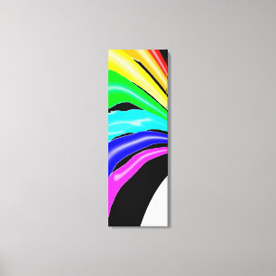 Trapped rainbow canvas print