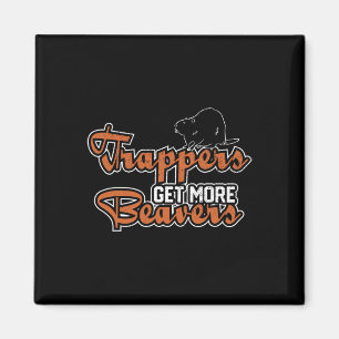 Trapper Trapping Hunting Trap Trappers Hunter  Magnet