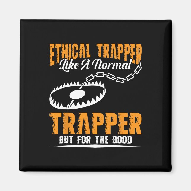 Trapping Stuff Coyote Trapping Gear Trap Hunter Tr Magnet (Front)