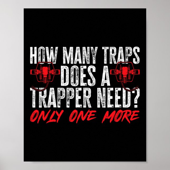 Trapping Trap Hunting Trapper 2  Poster (Front)
