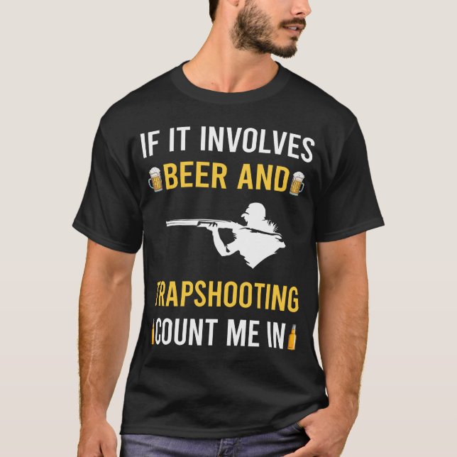 Trapshooting Trap Shooting Clay Target Shooting T-Shirt (Front)