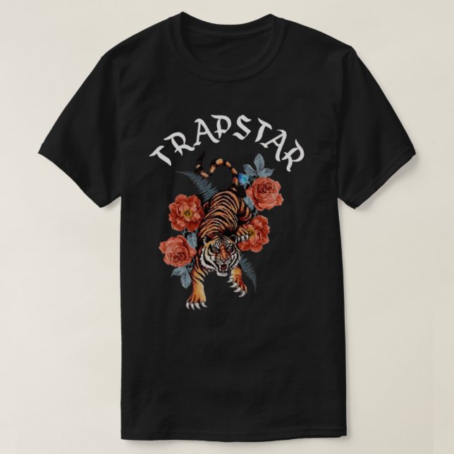 TRAPSTAR Tiger Design T-shirt classique (Design devant)