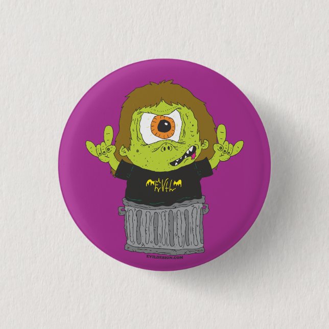 TRASH CLOPS Pin (Front)