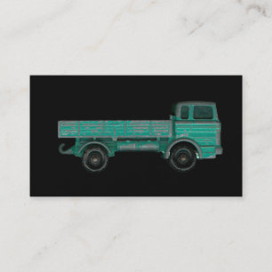 Trash garbage haulers furniture movers transport business card