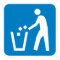 Trash / Garbage / Refuse Highway Sign
