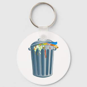 Trash Keychain
