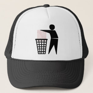 Trash Man Symbol (Add Photo) Trucker Hat