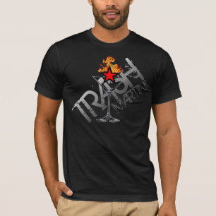 Trash Martini Flaming Martini Shirt