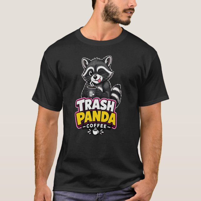 Trash Panda Coffee T-Shirt (Front)