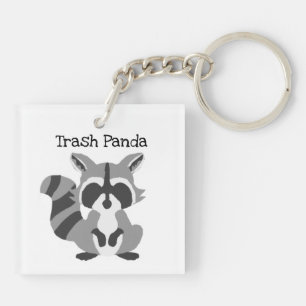 Trash Panda Keychain