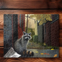 Trash Panda Makes A Decision