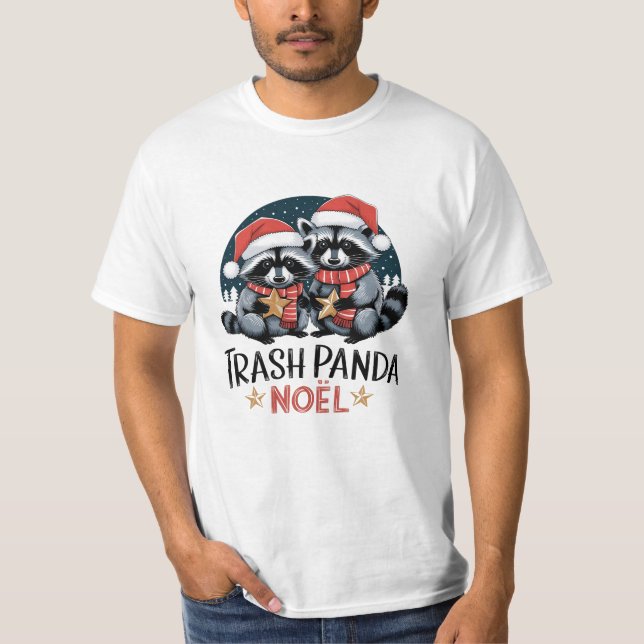 Trash Panda Noel T-Shirt (Front)