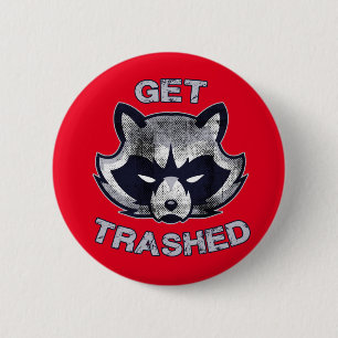 Trash Panda Party People 2 Inch Round Button