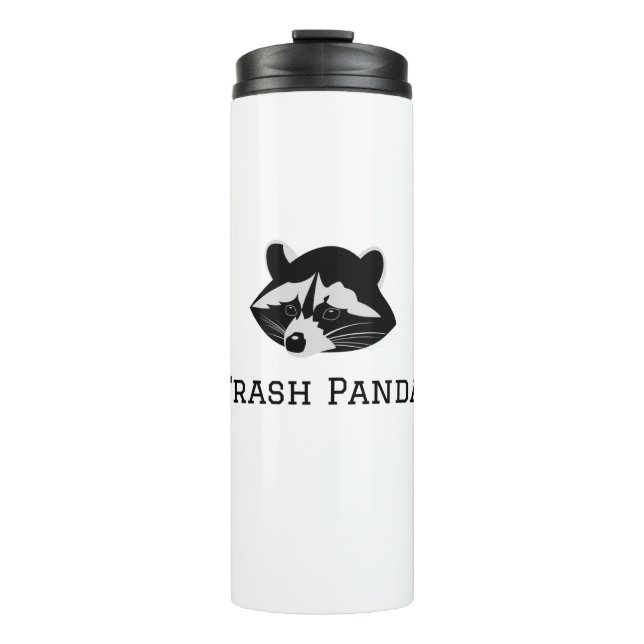 Trash Panda - Racoon Thermal Tumbler (Front)