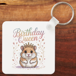 Trash Panda Squad Funny Raccoon Cute Meme Design Keychain
