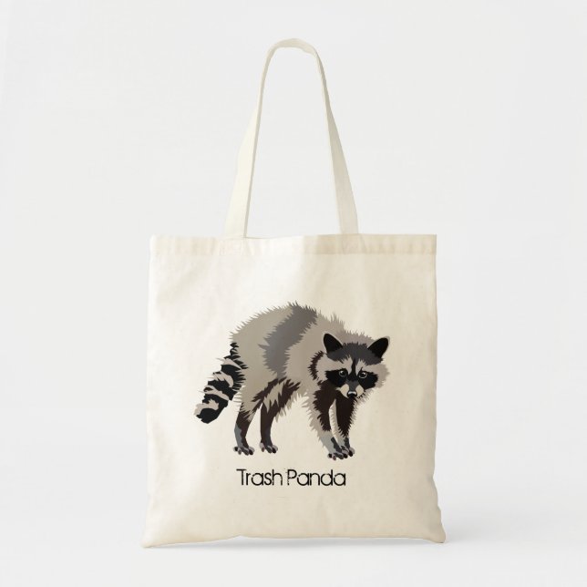 Trash Panda tote bag (Front)