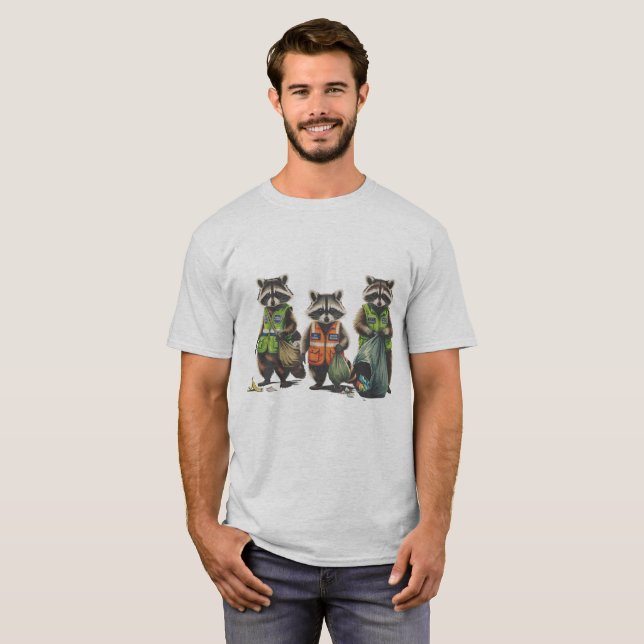 Trash Pandas: 3 Pendejos T-Shirt (Front Full)