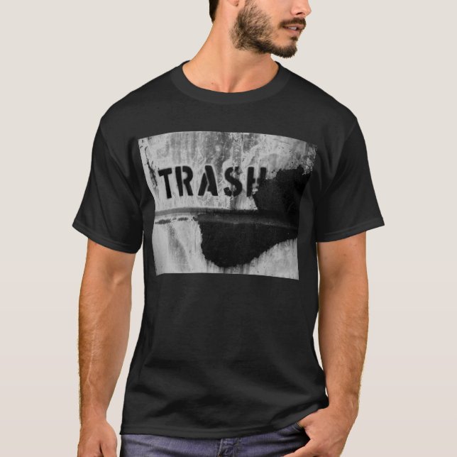 Trash Photo T-Shirt (Front)