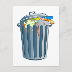 Trash Postcard