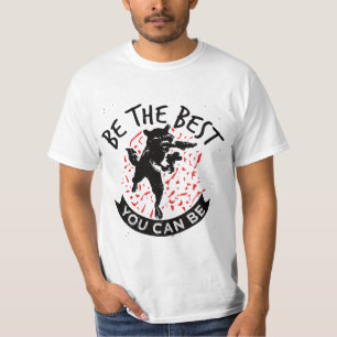 Trash Raccoon - Eat Garbage - Funny Workout T-Shirt