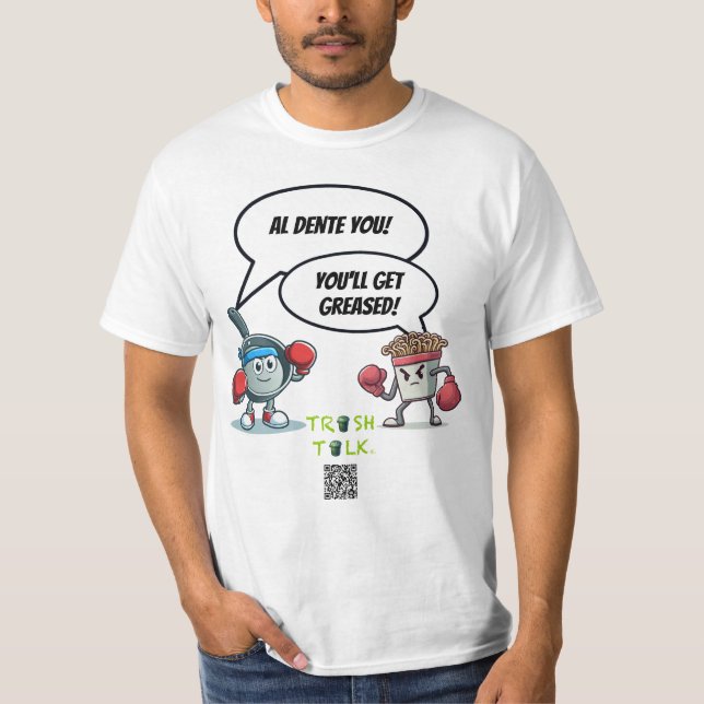 Trash-Talk / Noodle vs Pan -- by LoGoss T-Shirt (Front)