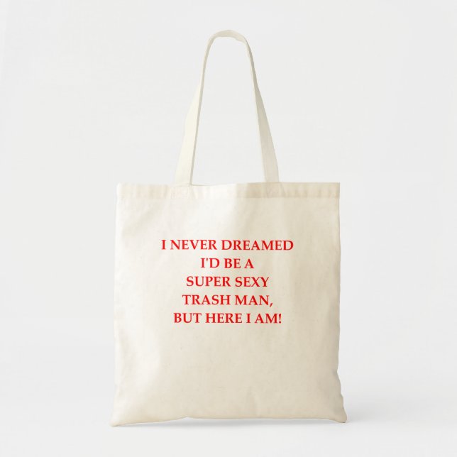 TRASH TOTE BAG (Front)