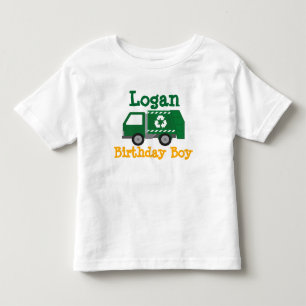 Trash Truck Birthday Toddler T-shirt