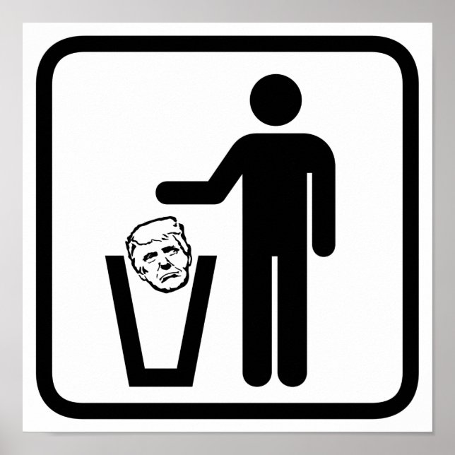 trash trump sign (Front)