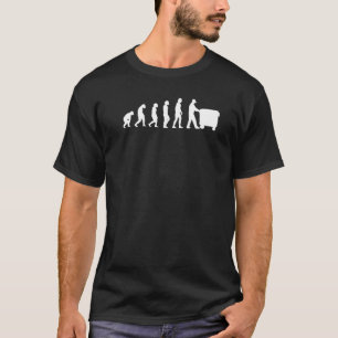Trashman Evolution Garbage Man Premium T-Shirt