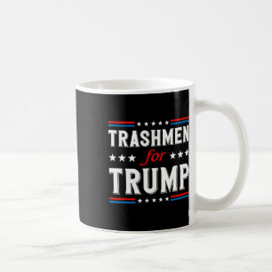 Trashmen For Trump 2025 Funny Election Garbygeman Coffee Mug
