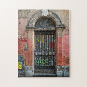 Trastevere Door, Rome Jigsaw Puzzle