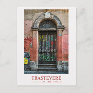 Trastevere, Doors of the World, Travel Postcards