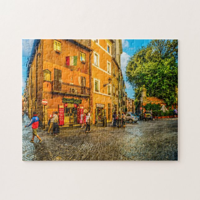 Trastevere Rome. Jigsaw Puzzle (Horizontal)