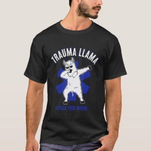 Trauma Llama Nurses T-Shirt