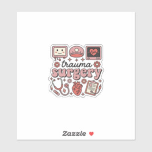 Trauma Surgery Vintage Medical Vector Shirt Design