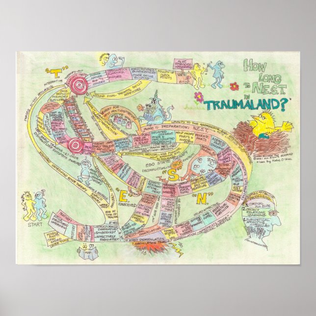 Traumaland Poster Matte 16X20  (Front)
