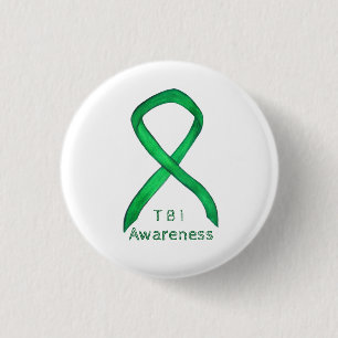 Traumatic Brain Injuries- TBI Awareness Ribbon Pin