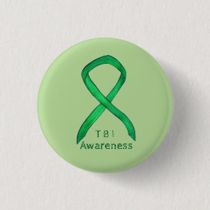 Traumatic Brain Injuries- TBI Awareness Ribbon Pin