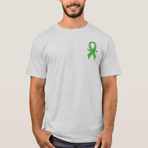 Traumatic Brain Injury Awareness Ribbon with Wings T-Shirt