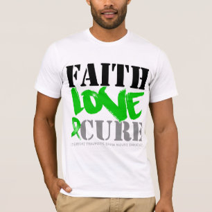 Traumatic Brain Injury Faith Love Cure T-Shirt