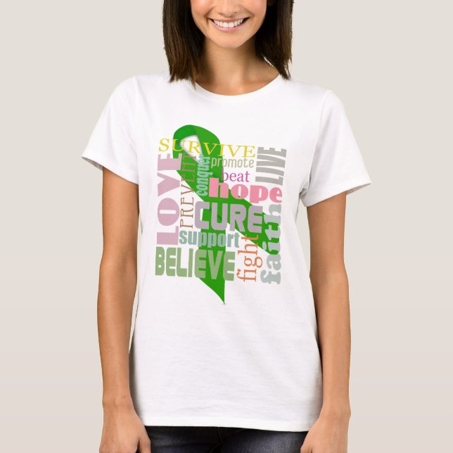 Traumatic Brain Injury Inspirational Words Shirt (Front)
