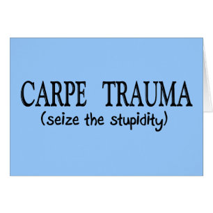 Traumatisme de Carpe (saisissez la stupidité)