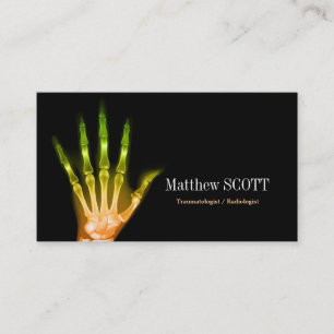 Traumatologist / Radiologist / Doctor Medical Card