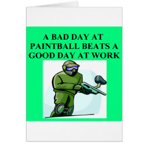 travail de battements de paintball