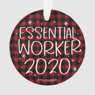 Travail essentiel 2020 Noël pandémique