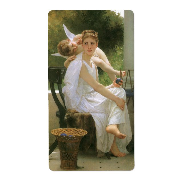 Travail interrompu par Bouguereau, Angel Portrait (Devant)