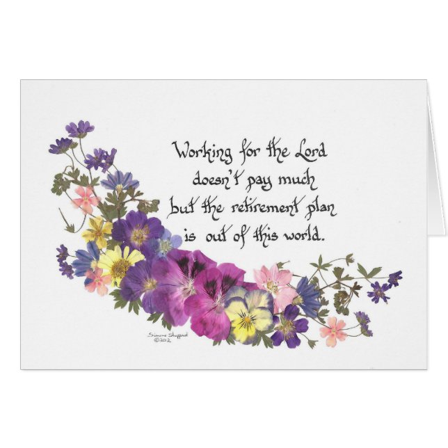 Travail pour le seigneur (Devant horizontal)